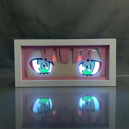 Darling in the Franxx - Zero Two Light Box 3D con Luce Led