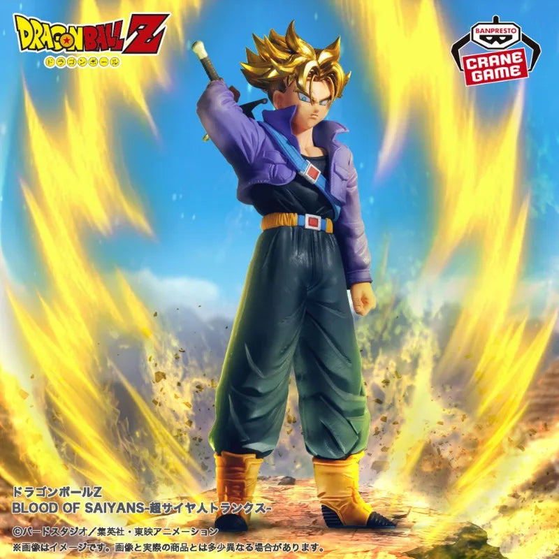 Dragon Ball Z - Future Trunks SSJ Action Figure Bandai Banpresto Blood of Saiyans