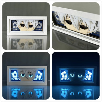 Blue Lock - Light Box 3D con Luce Led