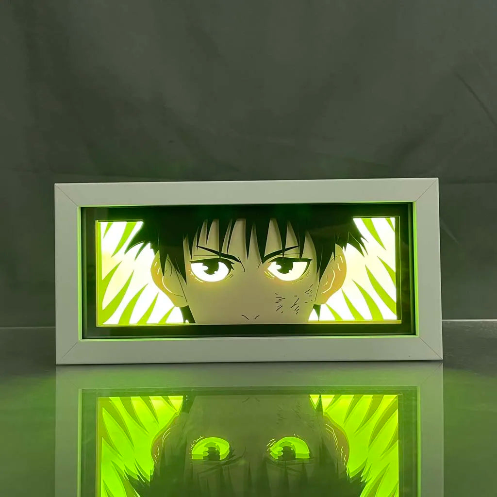 Jujutsu Kaisen - Yuta Okkotsu Light Box 3D con Luce Led