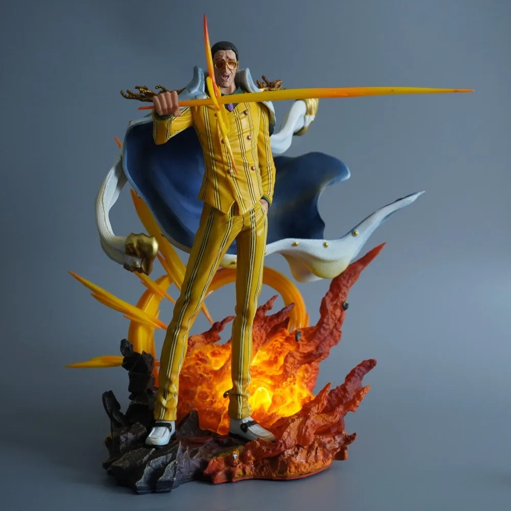 One Piece - Borsalino Kizaru Action Figure con Led