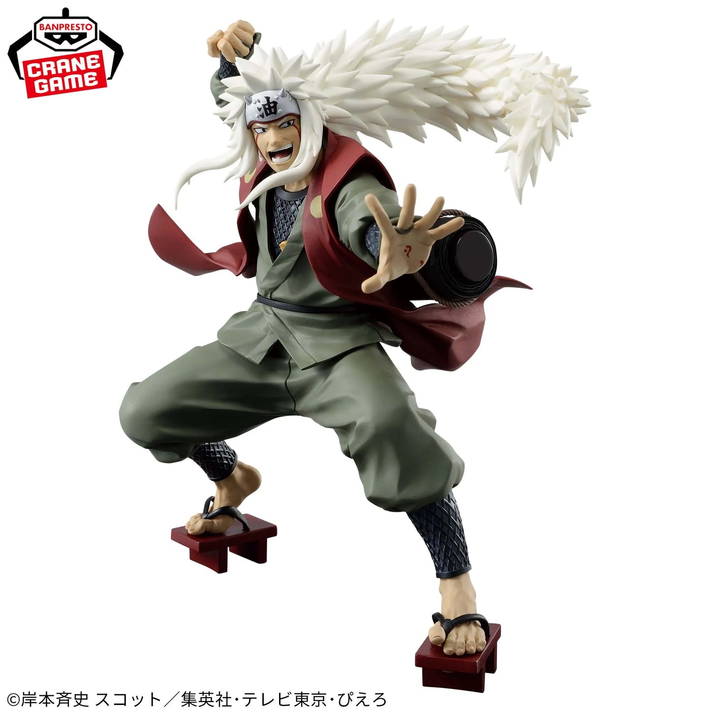 Naruto Shippuden - Jiraiya e Tsunade Action Figure Bandai Banpresto Colosseum