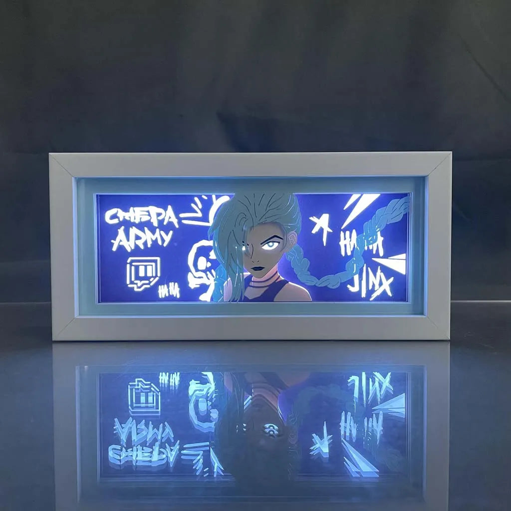 Arcane - Jinx Light Box 3D con Luce Led