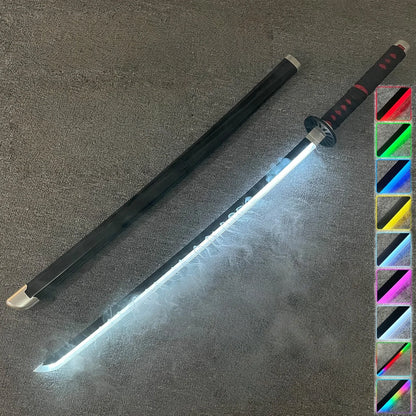Demon Slayer / Kimetsu no Yaiba - Katana Nichirin con LED e Vapore