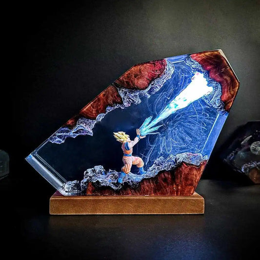 Dragon Ball Z - Lampada Notturna Artistica con Luce LED