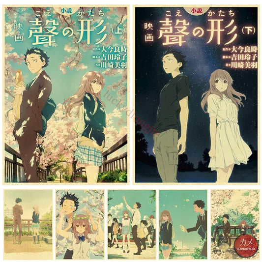 A Silent Voice - Anime Poster Aesthetic In A3 Hd