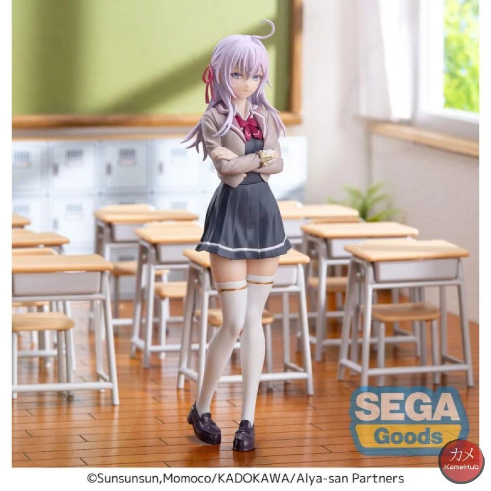 Alya Sometimes Hides Her Feelings in Russian - Alya Kujou Sega Luminasta Alya Kujou 18cm Action Figure