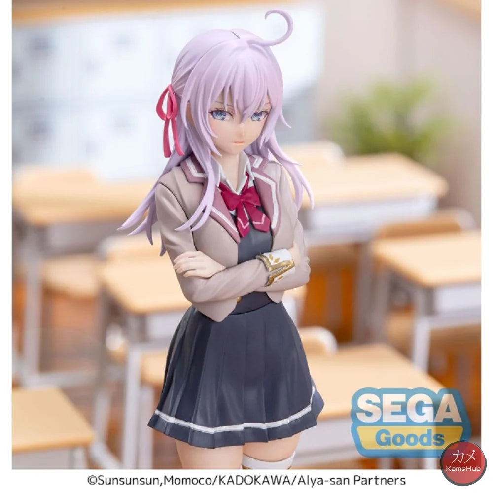 Alya Sometimes Hides Her Feelings in Russian - Alya Kujou Sega Luminasta Alya Kujou 18cm Action Figure