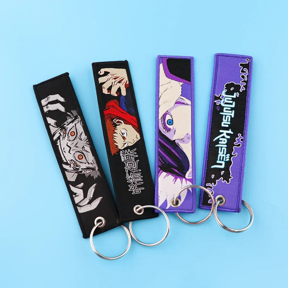 Anime - 100 Portachiavi Con Ricamo Accessori