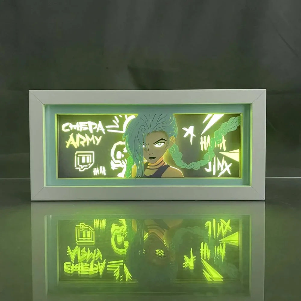 Arcane - Jinx Light Box 3D con Luce Led Gadget