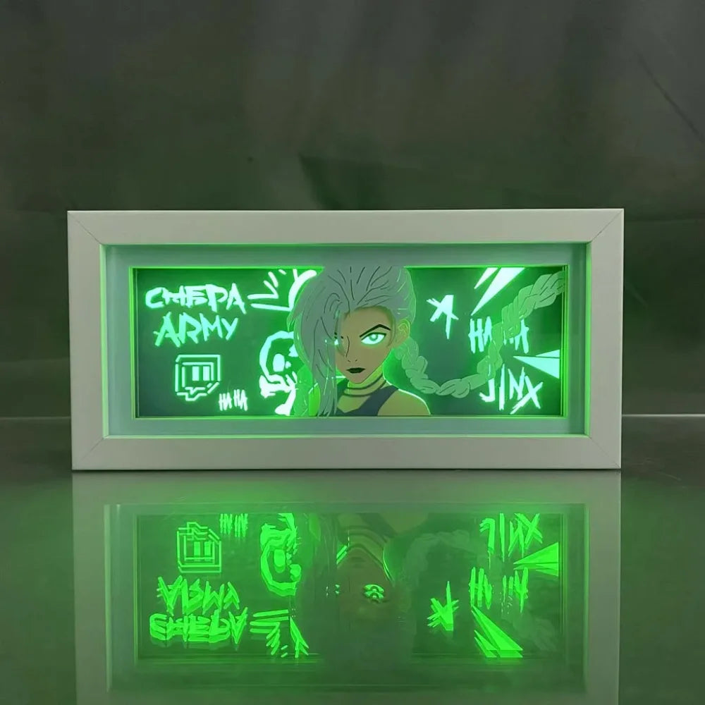 Arcane - Jinx Light Box 3D con Luce Led Gadget