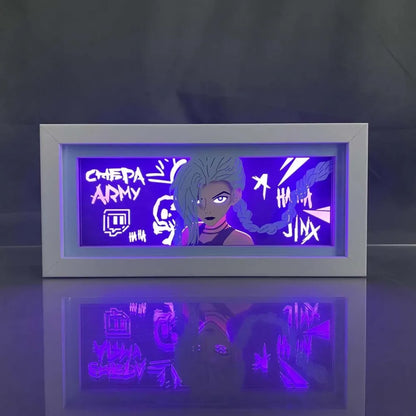 Arcane - Jinx Light Box 3D con Luce Led Gadget