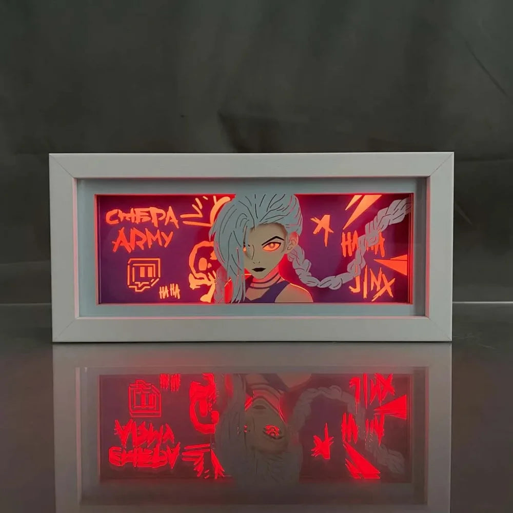 Arcane - Jinx Light Box 3D con Luce Led Gadget