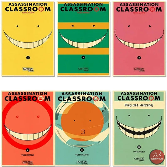 Assassination Classroom - Anime Poster Aesthetic In A3 Hd