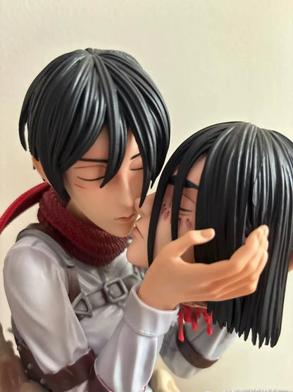 Attack On Titan / Shingeki No Kyojin - Eren Yeager E Mikasa Ackerman Action Figure