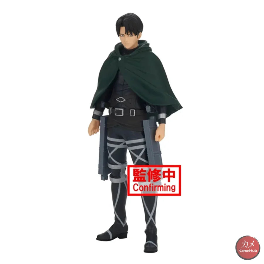 Attack On Titan / Shingeki No Kyojin - Levi Ackerman Action Figure Bandai Banpresto 16Cm