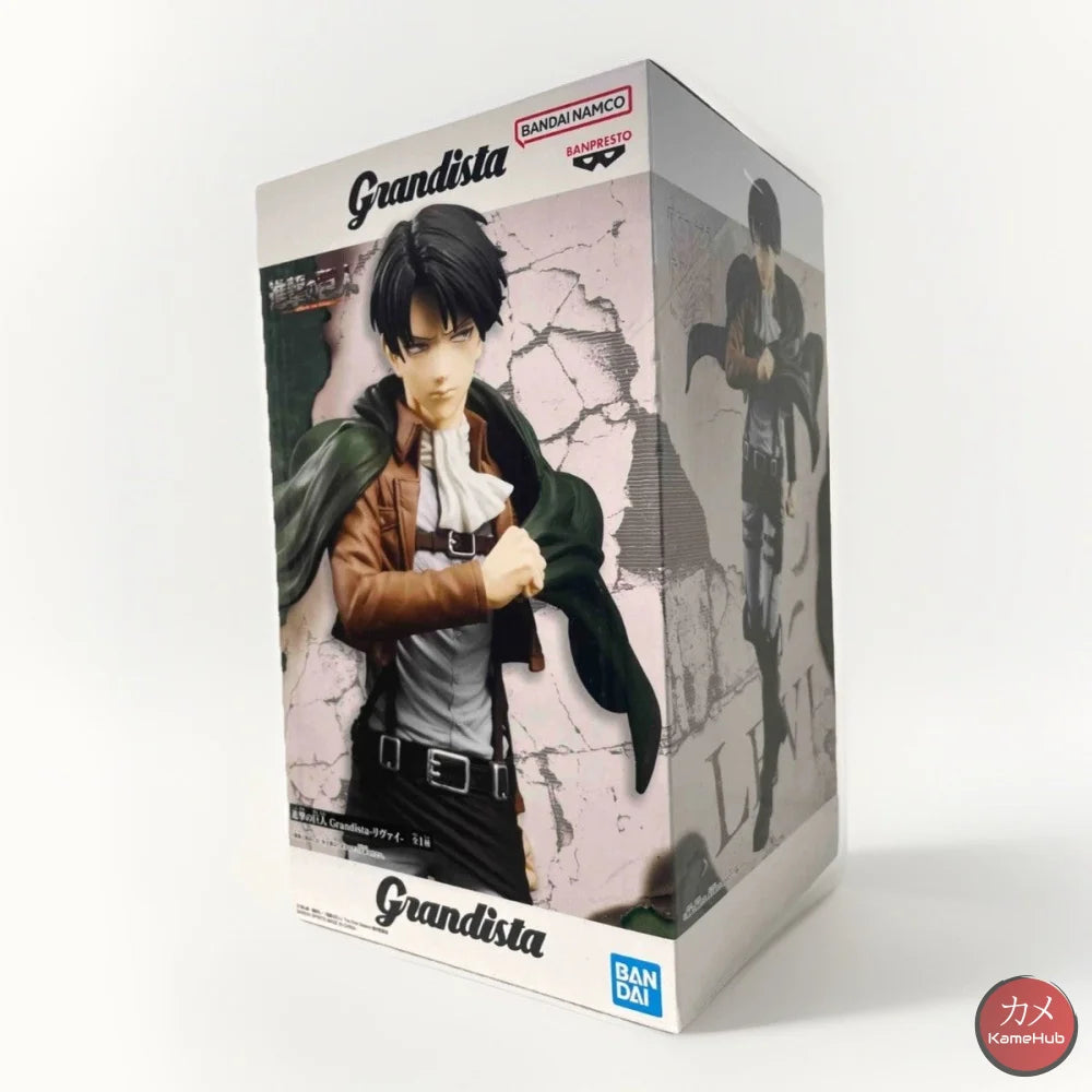 Attack on Titan / Shingeki no Kyojin - Levi Ackerman Action Figure Bandai Banpresto Grandista - Levi Ackerman 27cm
