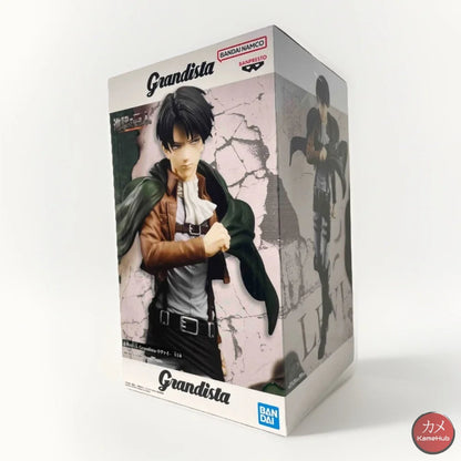 Attack on Titan / Shingeki no Kyojin - Levi Ackerman Action Figure Bandai Banpresto Grandista - Levi Ackerman 27cm