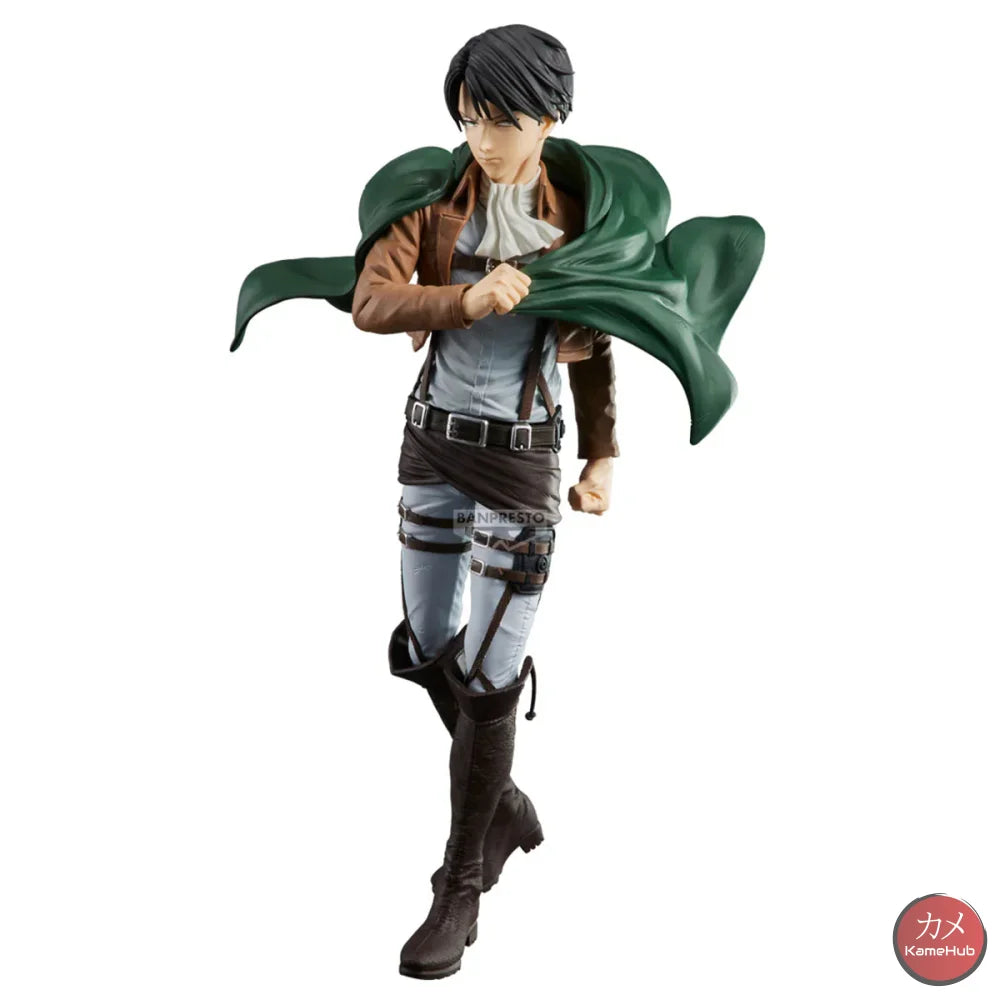 Attack on Titan / Shingeki no Kyojin - Levi Ackerman Action Figure Bandai Banpresto Grandista - Levi Ackerman 27cm