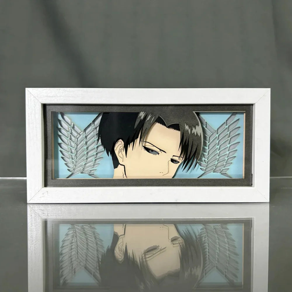 Attack on Titan / Shingeki no Kyojin - Light Box 3D con Luce Led Gadget