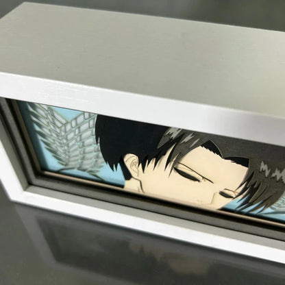 Attack on Titan / Shingeki no Kyojin - Light Box 3D con Luce Led Gadget