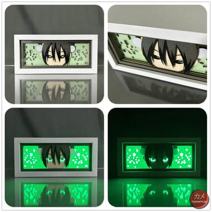 Avatar: The Last Airbender Light Box 3D con Luce Led Toph Beifong / 16 Colori con Telecomando Gadget
