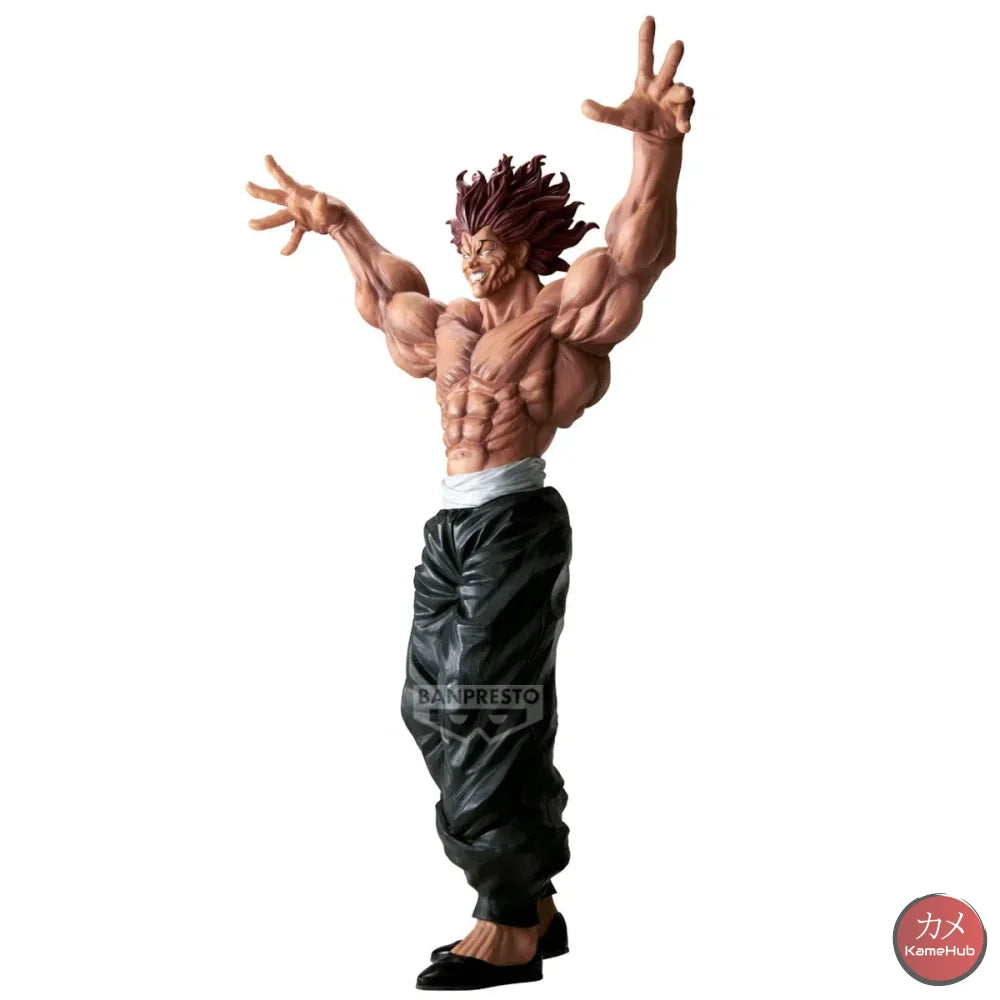 Baki the Grappler - Yujiro Hanma Action Figure Originale Bandai Banpresto Grandista - Yujiro Hanma 31cm - Action Figure