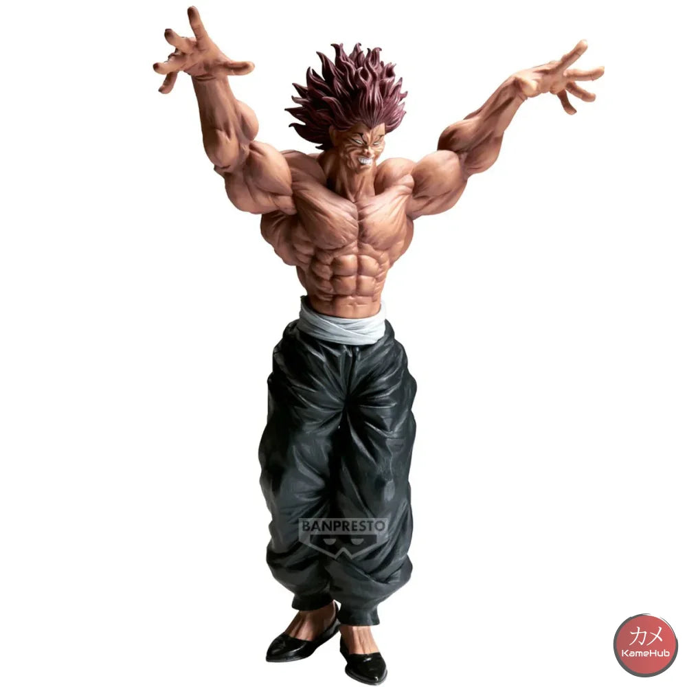 Baki the Grappler - Yujiro Hanma Action Figure Originale Bandai Banpresto Grandista - Yujiro Hanma 31cm - Action Figure
