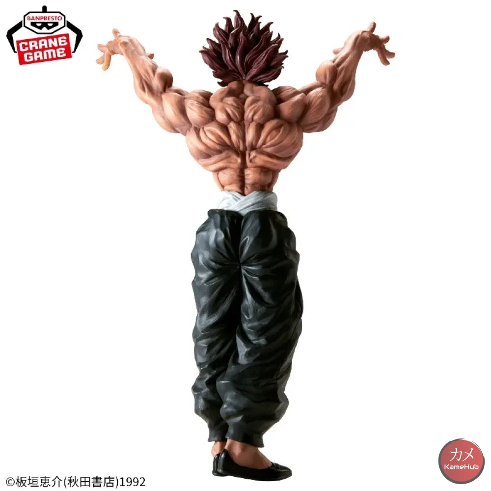 Baki the Grappler - Yujiro Hanma Action Figure Originale Bandai Banpresto Grandista - Yujiro Hanma 31cm - Action Figure