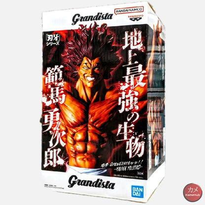 Baki the Grappler - Yujiro Hanma Action Figure Originale Bandai Banpresto Grandista - Yujiro Hanma 31cm - Action Figure