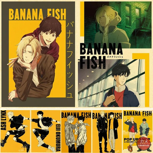 Banana Fish - Anime Poster Aesthetic In A3 Hd