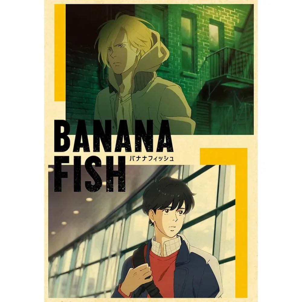 Banana Fish - Anime Poster Aesthetic In A3 Hd