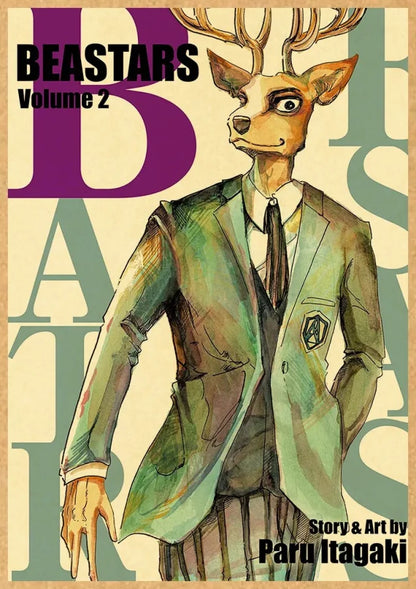 Beastars - Anime Poster Aesthetic In A3 Hd