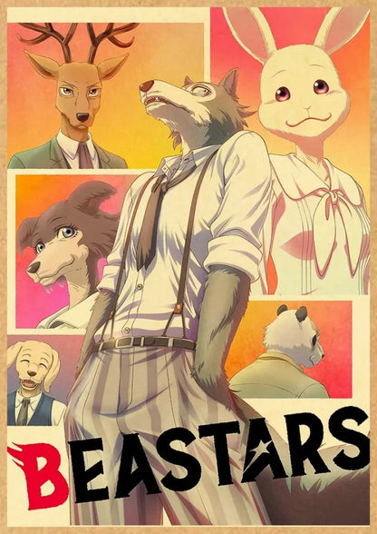 Beastars - Anime Poster Aesthetic In A3 Hd
