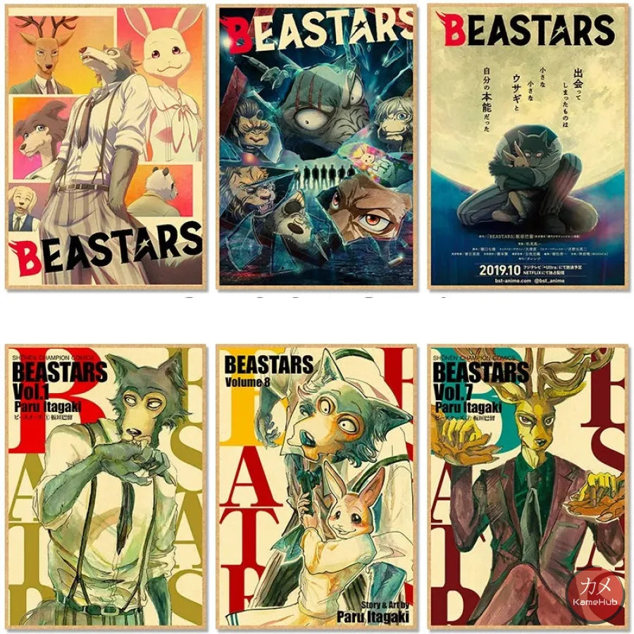 Beastars - Anime Poster Aesthetic In A3 Hd