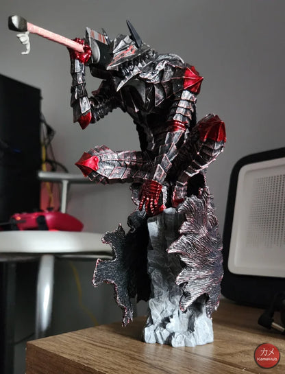 Berserk - Guts / Gatsu Con Armatura Dragonslayer Action Figure 25Cm Replica