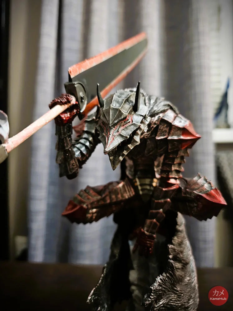 Berserk - Guts / Gatsu Con Armatura Dragonslayer Action Figure 25Cm Replica