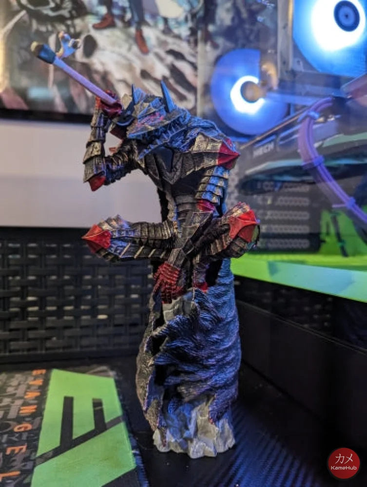 Berserk - Guts / Gatsu Con Armatura Dragonslayer Action Figure 25Cm Replica