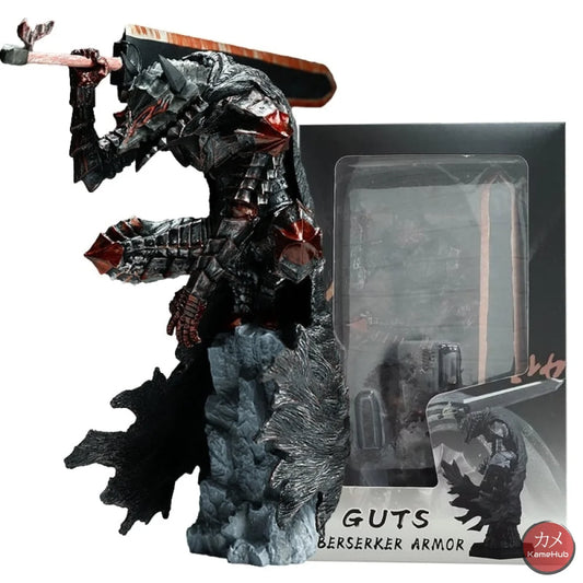 Berserk - Guts / Gatsu Con Armatura Dragonslayer Action Figure 25Cm Replica 25Cm
