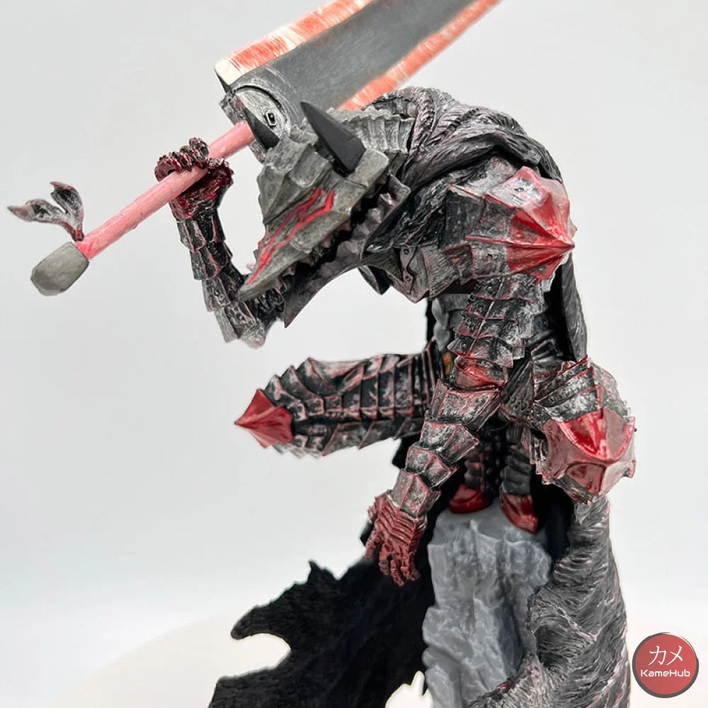 Berserk - Guts / Gatsu Con Armatura Dragonslayer Action Figure 25Cm Replica