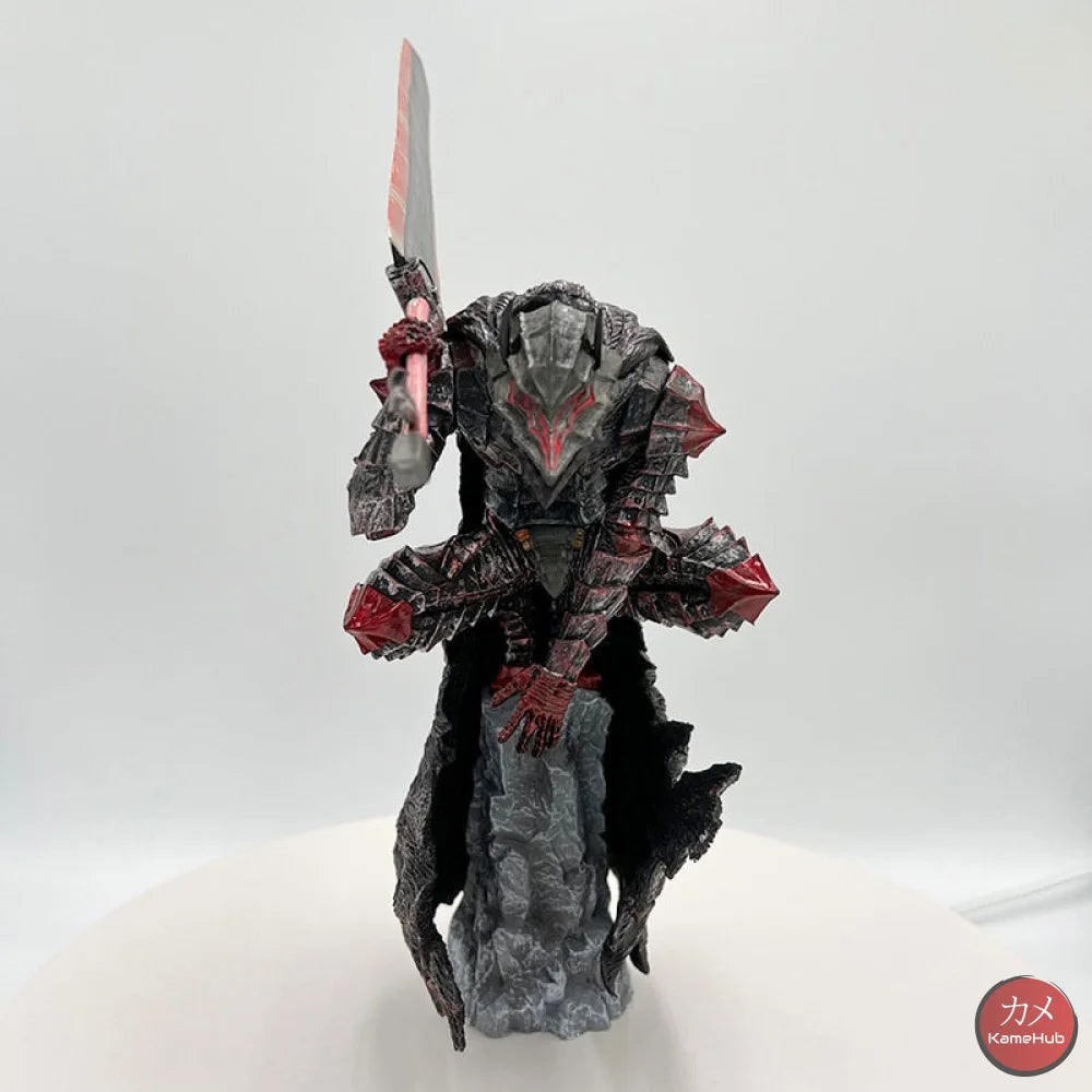 Berserk - Guts / Gatsu Con Armatura Dragonslayer Action Figure 25Cm Replica