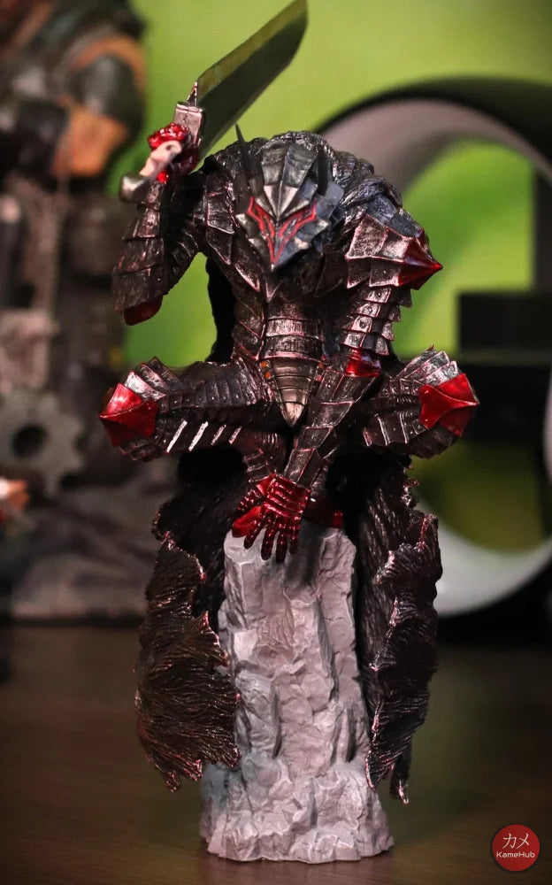 Berserk - Guts / Gatsu Con Armatura Dragonslayer Action Figure 25Cm Replica