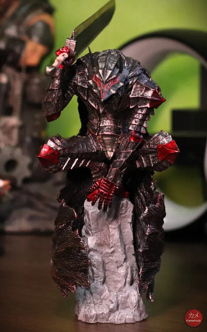 Berserk - Guts / Gatsu Con Armatura Dragonslayer Action Figure 25Cm Replica