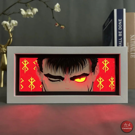 Berserk - Guts Light Box 3D con Luce Led Guts 1 Colore Predefinito Gadget