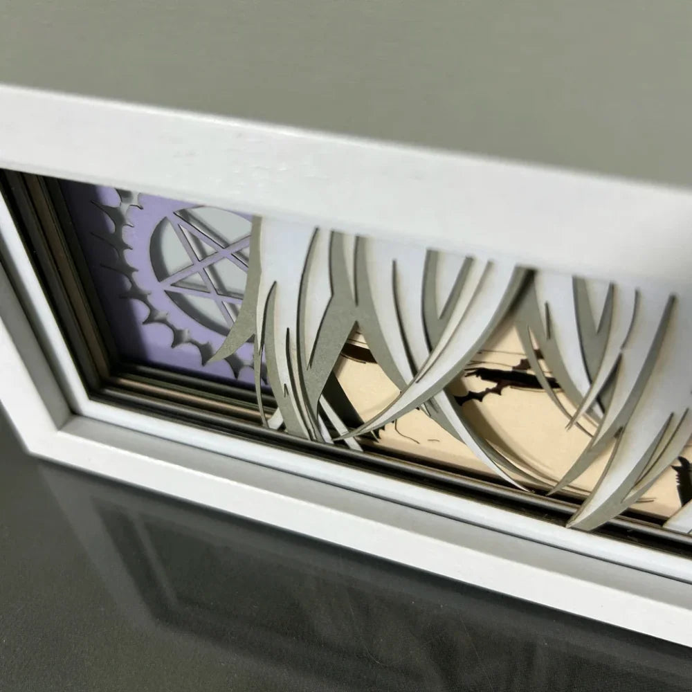 Black Butler / Kuroshitsuji - Light Box 3D con Luce Led Gadget