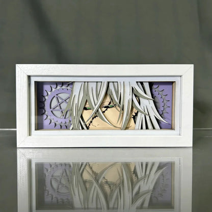Black Butler / Kuroshitsuji - Light Box 3D con Luce Led Gadget