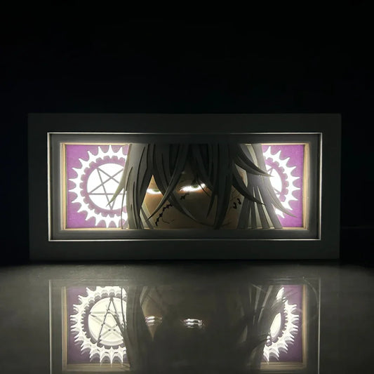 Black Butler / Kuroshitsuji - Light Box 3D con Luce Led Gadget