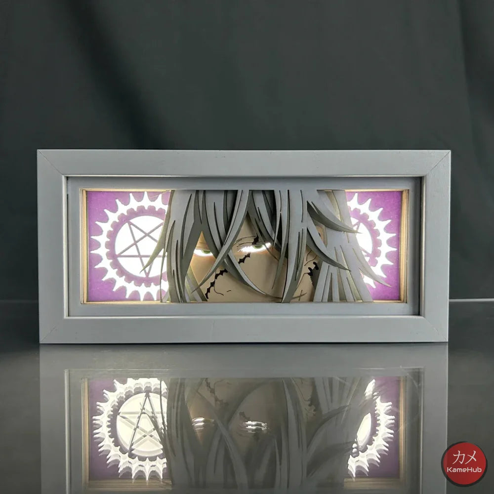 Black Butler / Kuroshitsuji - Light Box 3D con Luce Led Undertaker / 1 Colore Predefinito Gadget