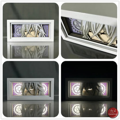 Black Butler / Kuroshitsuji - Light Box 3D con Luce Led Undertaker / 16 Colori con Telecomando Gadget
