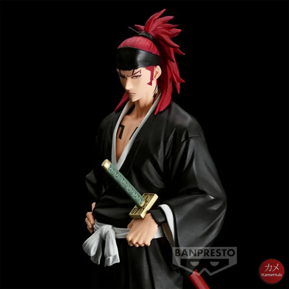 Bleach - Abarai Renji Action Figure Bandai Banpresto Solid And Souls